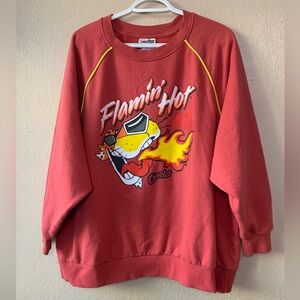 CHEETOS Old School Style Flamin Hot Graphic Tee Size XXL